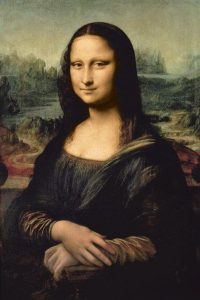 affiche leonard vinci mona lisa joconde